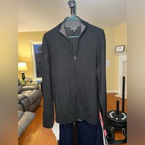 Men’s Express quarter-zip sweater, size L